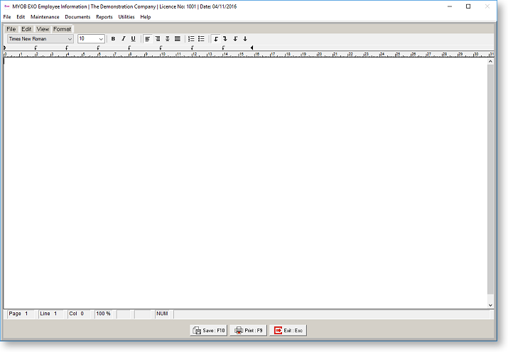  document templates